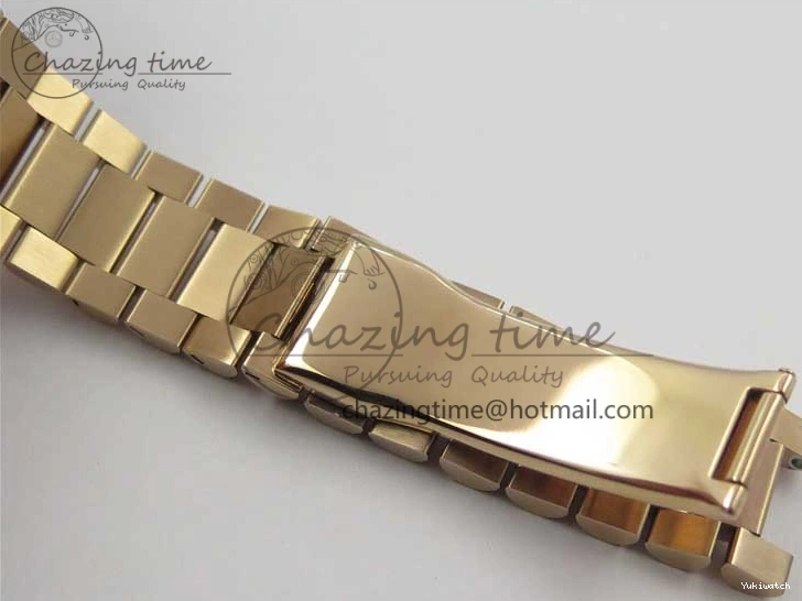 Day-Date Dial President RG on 128239 MOP Best Bp Edition Maker White Crystral Markers 36 Bracelet RG 0715